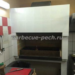 Реставрация кирпичного мангала "АЛЛО ПИЦЦА"