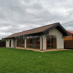 Теплая беседка с барбекю